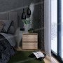 Тумба прикроватная на 2 ящика ТЛ-1