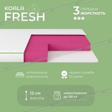 Матрац безпружинний Fresh
