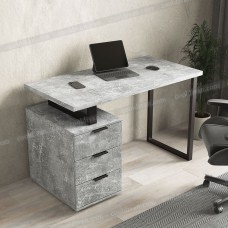 Компьютерный стол  лофт с тумбой