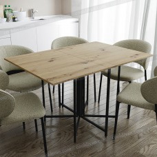 Кухонный стол лофт раскладной VOK-D00079