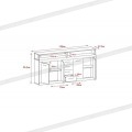 Комод Luna XXL