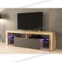 Тумба для телевізора з LED підсвіткою Hugo 160 мм